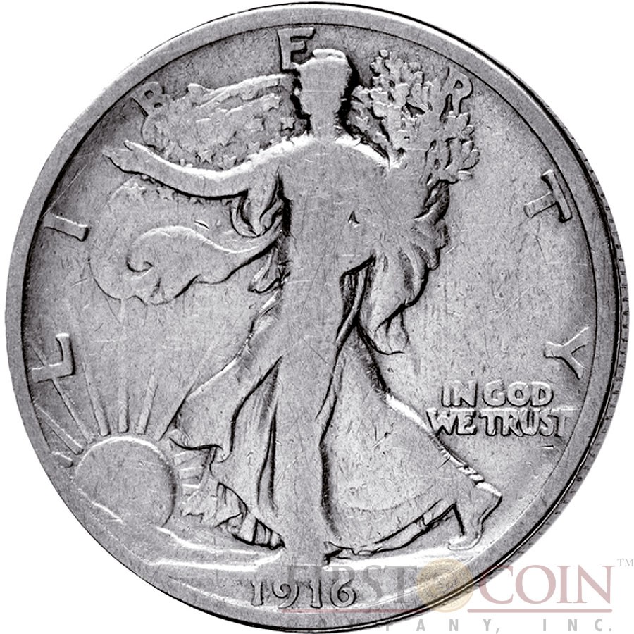 USA 100th ANNIVERSARY OF SILVER WALKING LIBERTY American Silver